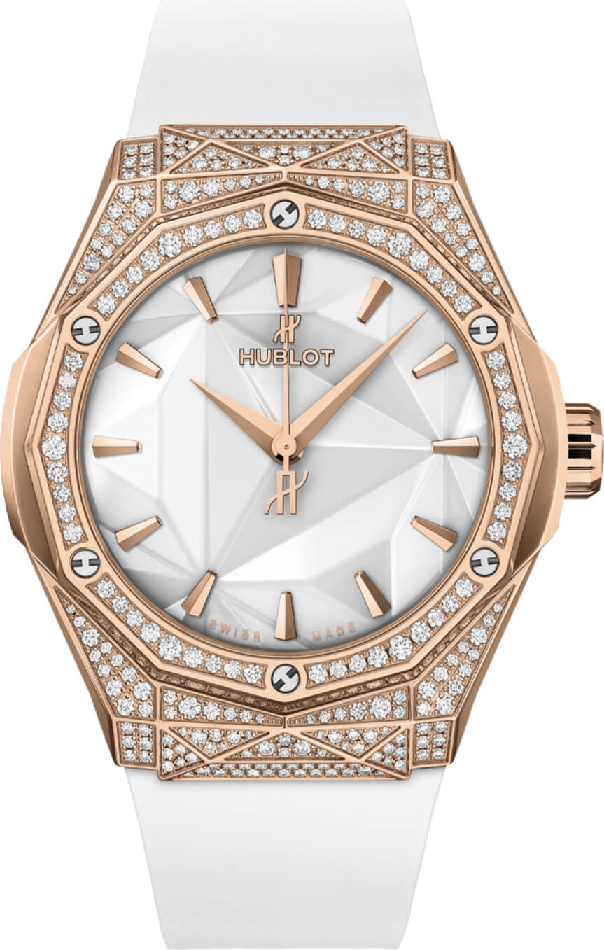 Hublot Orlinski King Gold Pave White